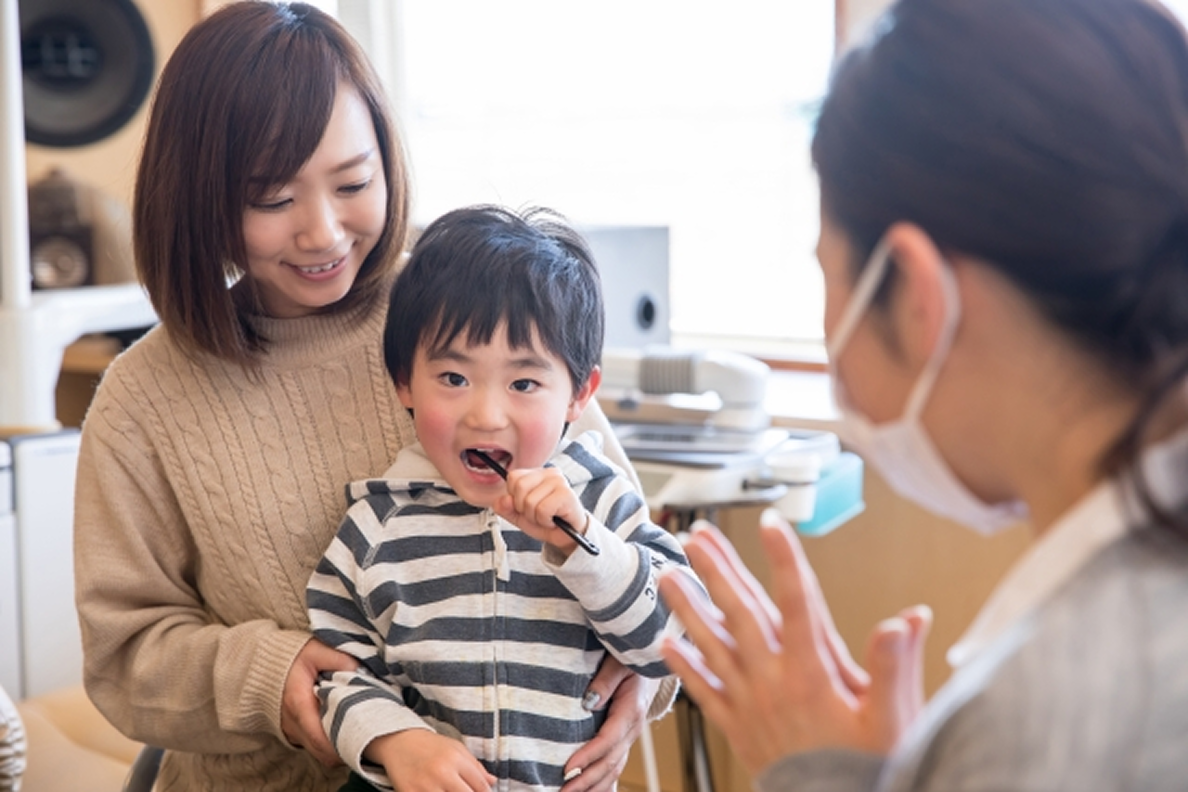 歯科衛生士によるブラッシング指導